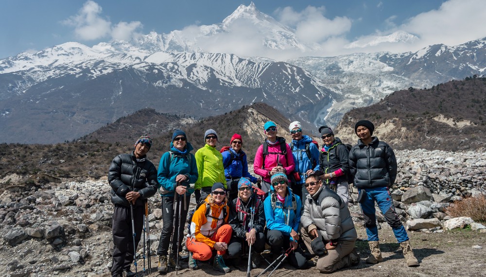 Manaslu Circuit Trek Group 